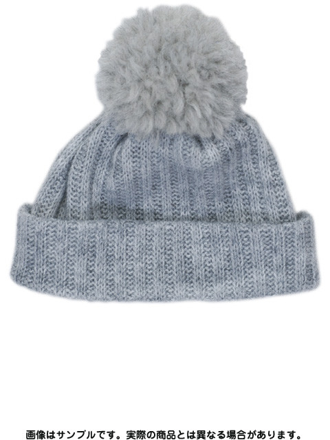 60cm Knit Hat With Pompon (Gray), Azone, Accessories, 1/3, 4571117003315